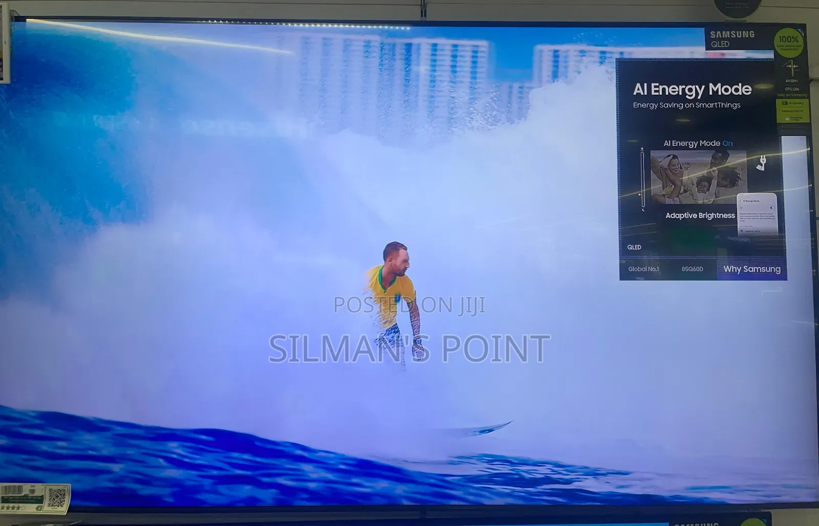 High End Samsung 85" Q60d Qled Tv Latest