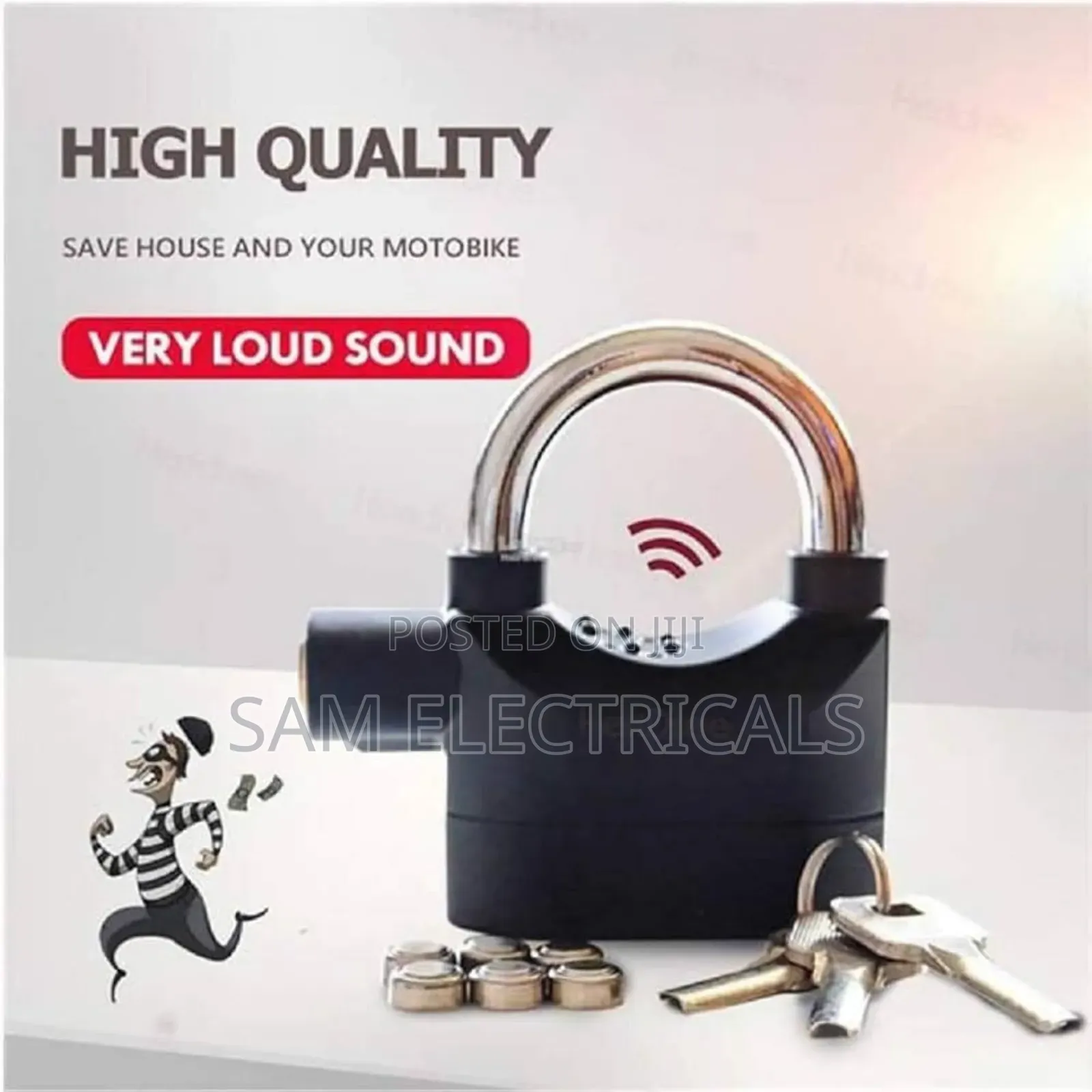 High Quality Alarm Padlock