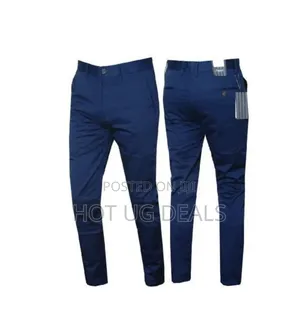 Men's Kaki Trousers - Navyblue
