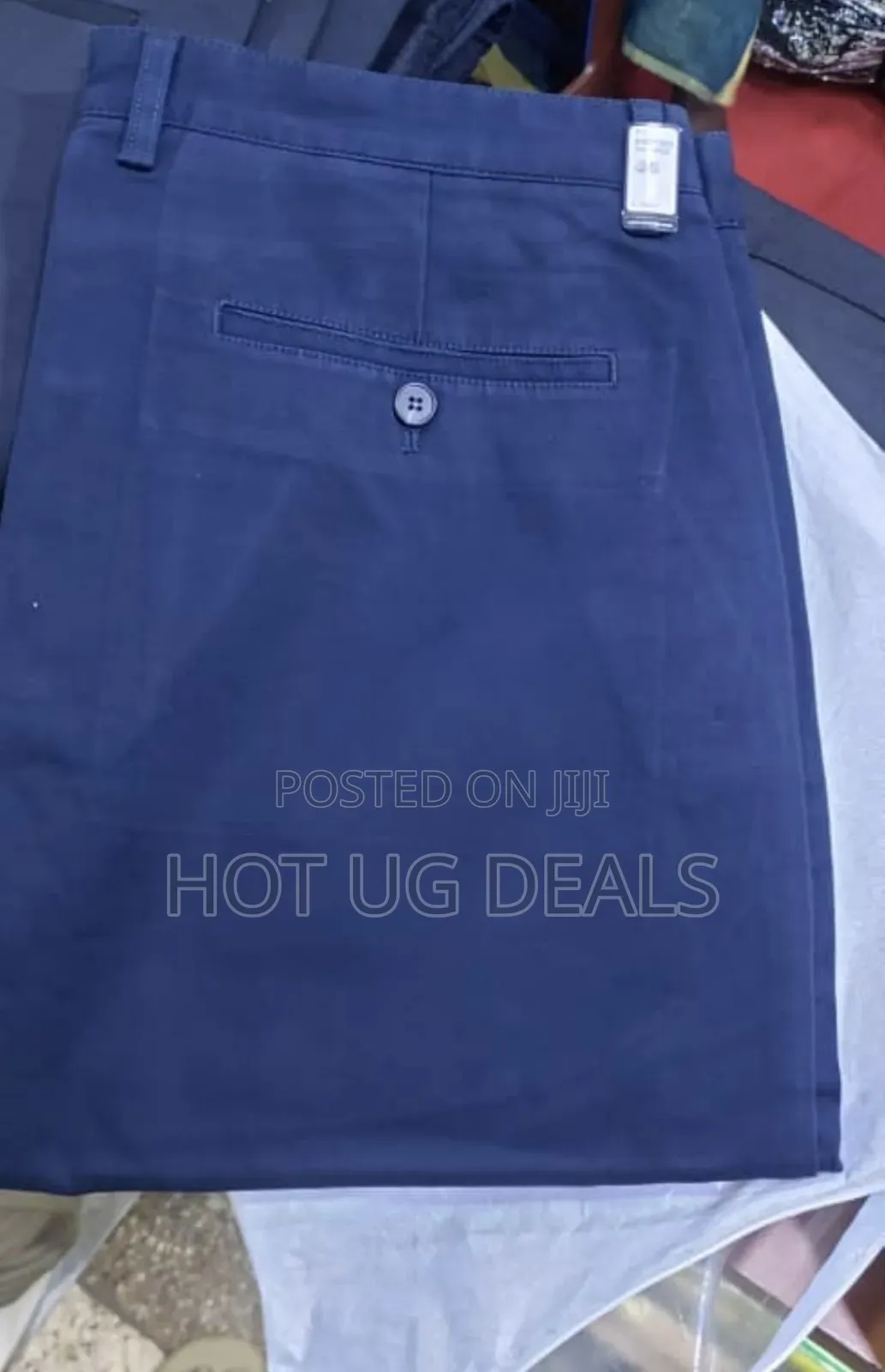 Men's Kaki Trousers - Navyblue