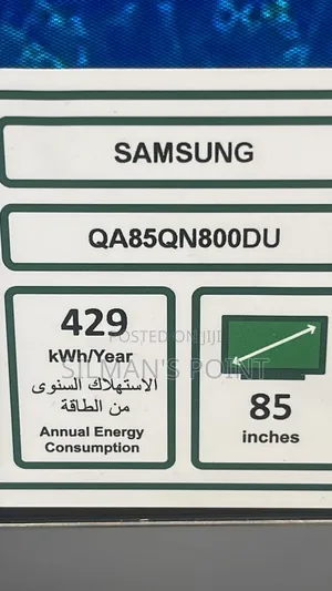 Fresh Release Samsung 85" Qn800d Neo Qled Smart Tv
