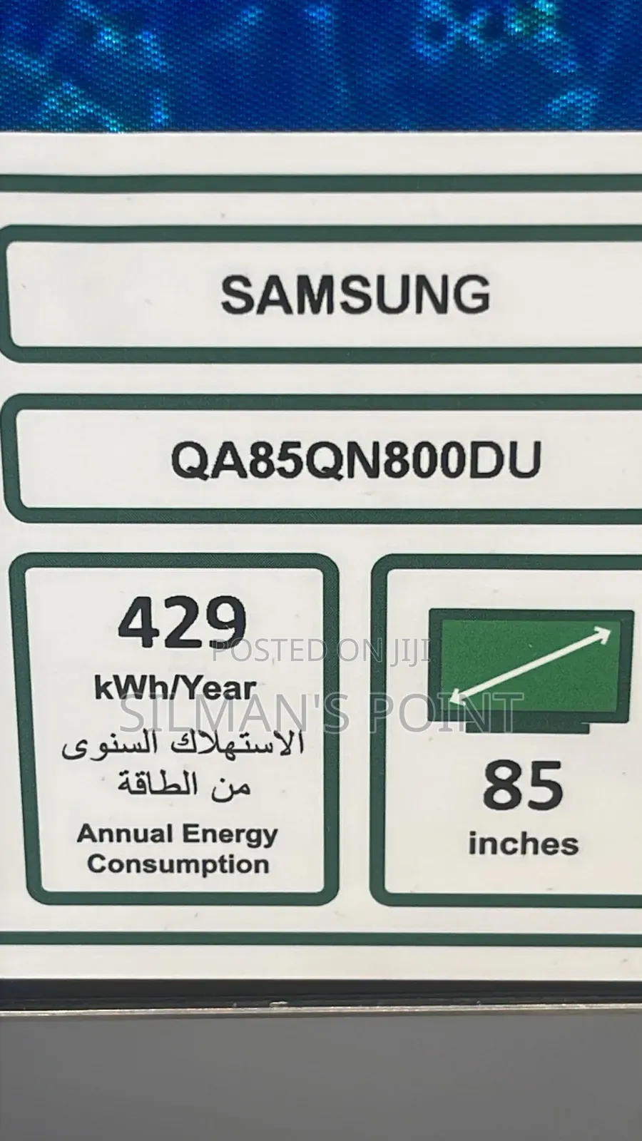 Fresh Release Samsung 85" Qn800d Neo Qled Smart Tv