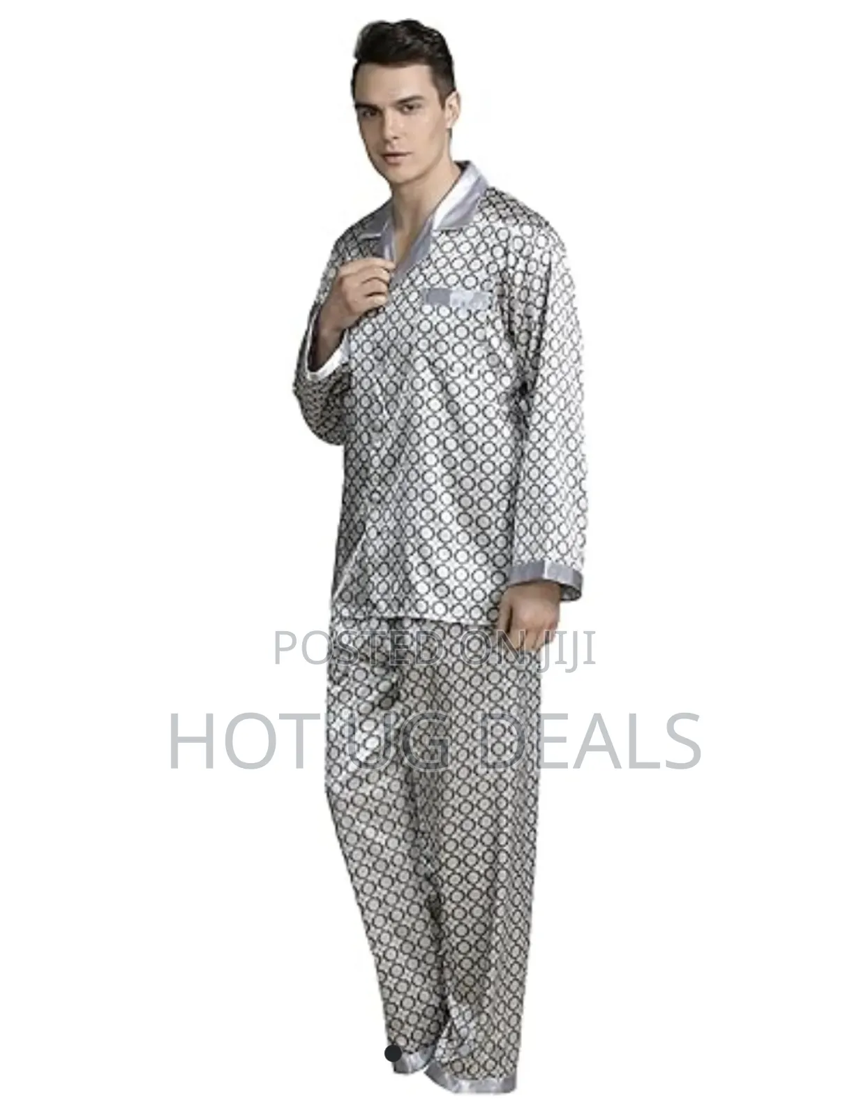 Unisex Pajamas Set Classic Sleepwear Loungewear- Multi