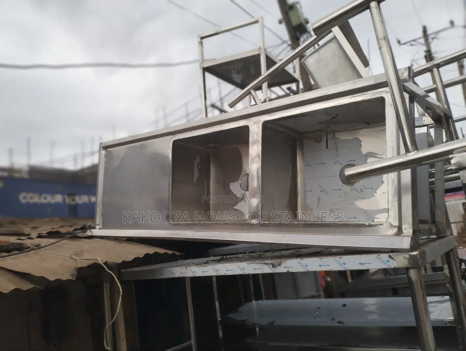 Commercial Stainless Sink Dabble