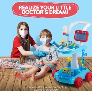 34pcs Kids Doctor Workstation