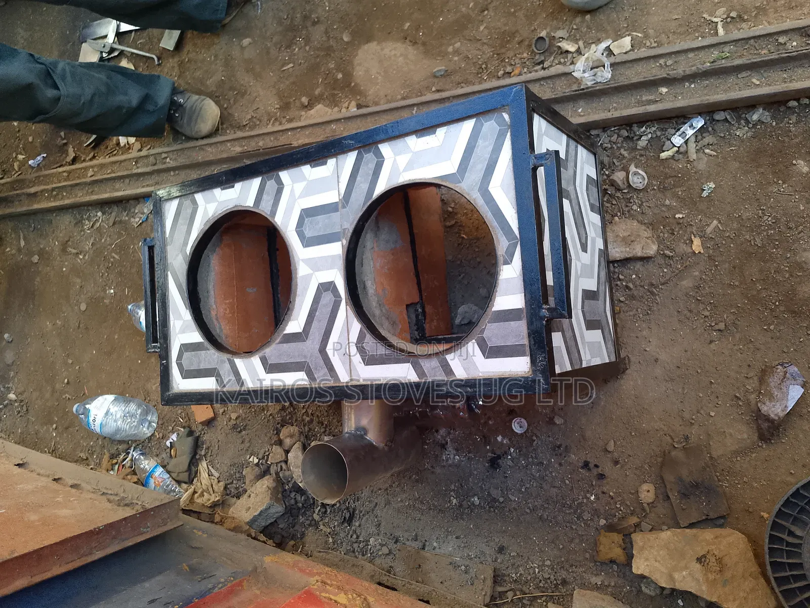 Domestic Moveable Firewood Stove