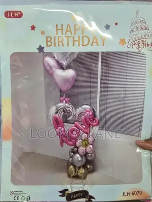 Happy Birthday Foil Balloon Bouquet