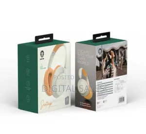 Green Lion Santiago Wireless Headphone Safe Noise Cancelling