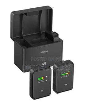 Green Lion GLM-Professional Wireless Microphone - Black