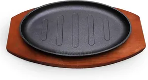 Cast Iron Steak Plate Pan