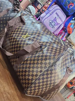 Big Brown Safari Hand Bag.