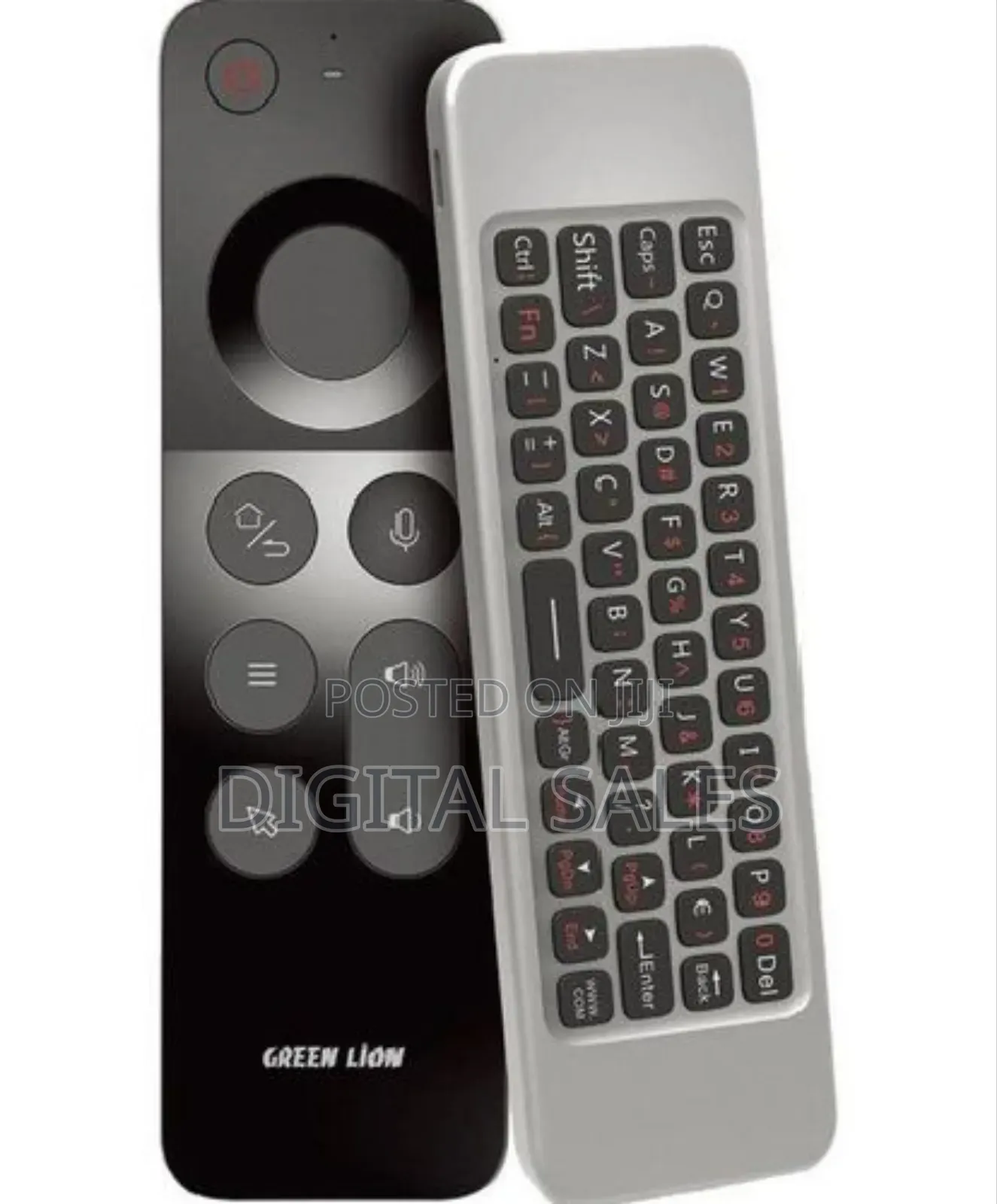 Green Lion 4in1 Wireless Remote With Keyboard at the Back