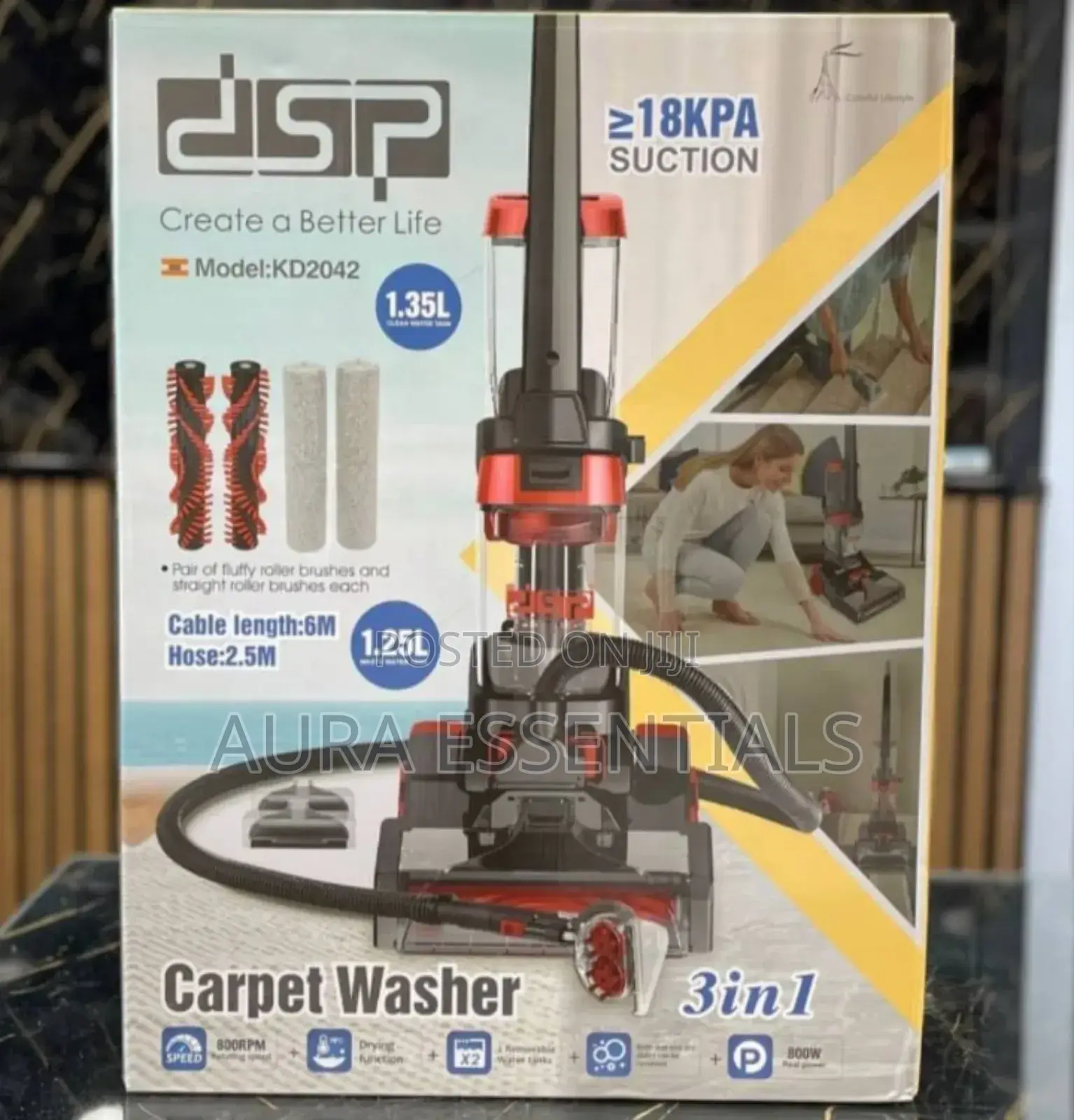 DSP Kd2042 3-in-1 Carpet Washer.