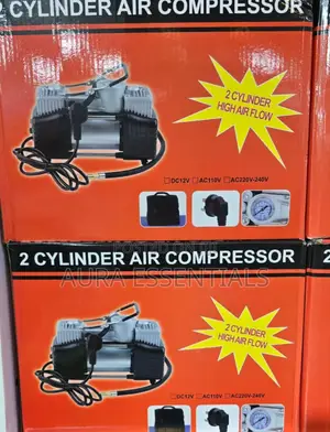 2 Cylinder Portable Air Compressor