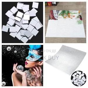 100pcs Self-Adhesive Mini Square Self-Adhesive Stickers