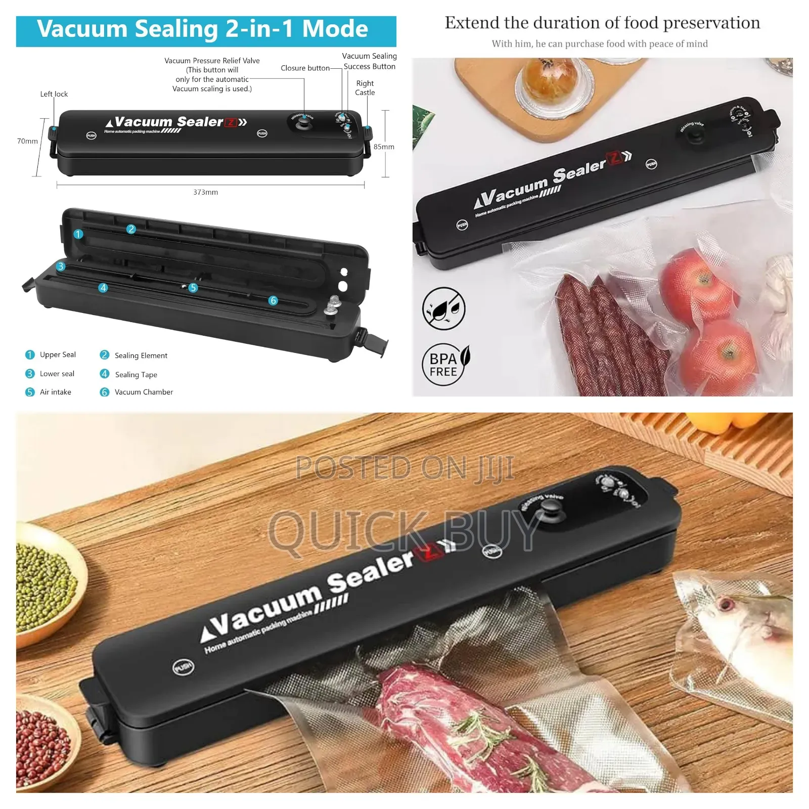 New Romino Automatic Vacuum Sealer Machine
