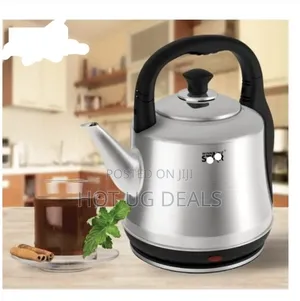 6l Electric Kettle Stainless Steel - Silver