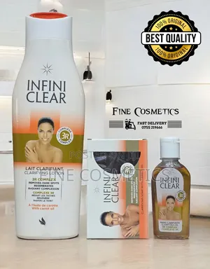 Original Infini Clear Set of Lotion, Oil and Soap