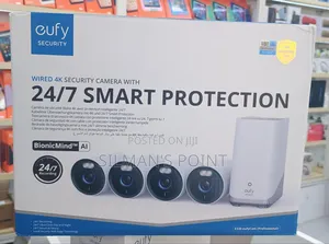 Eufy 24/7 Wired 4 Pack Camera
