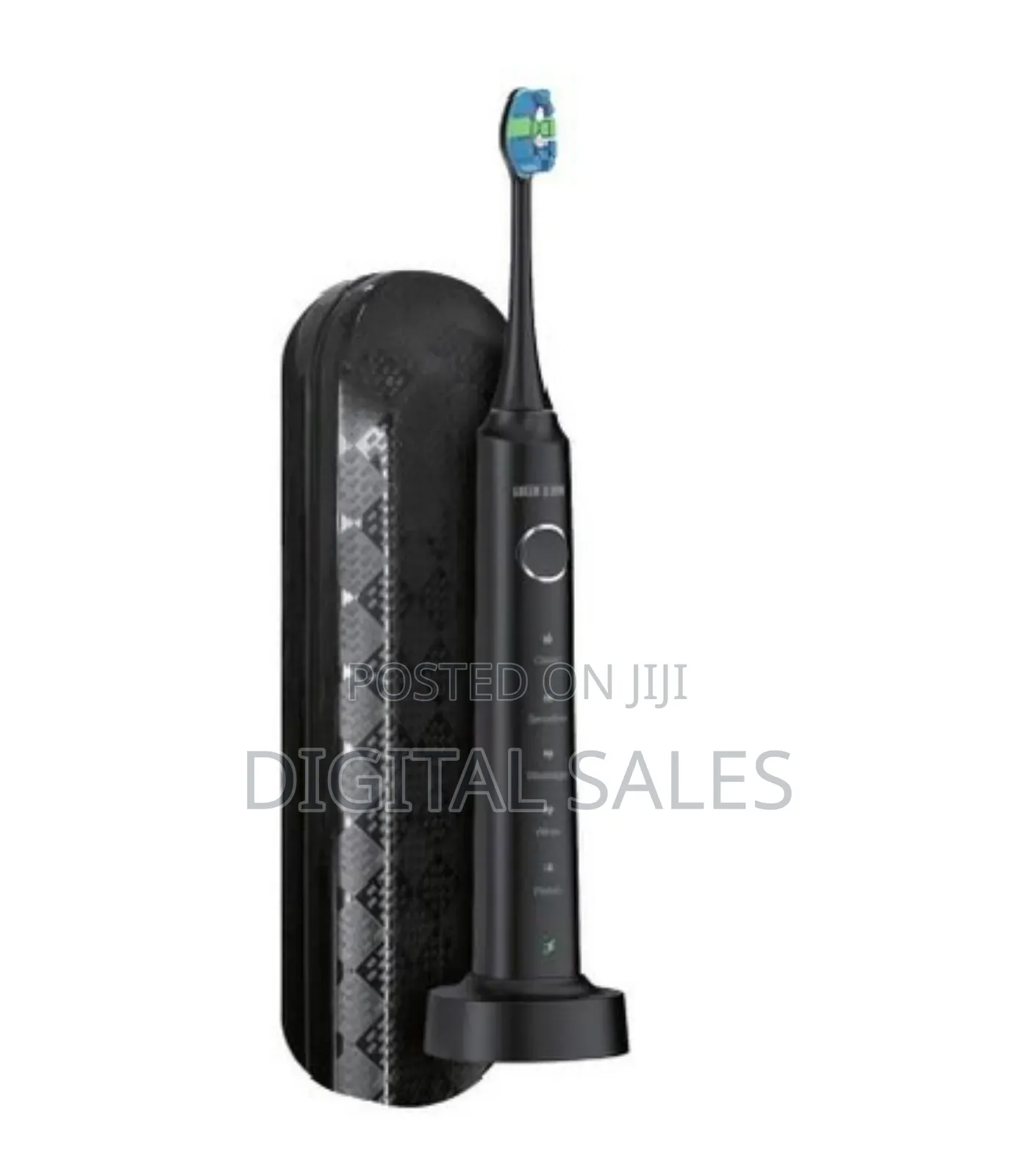 Green Lion Smart Brush Rechargeable Toothbrush - Black