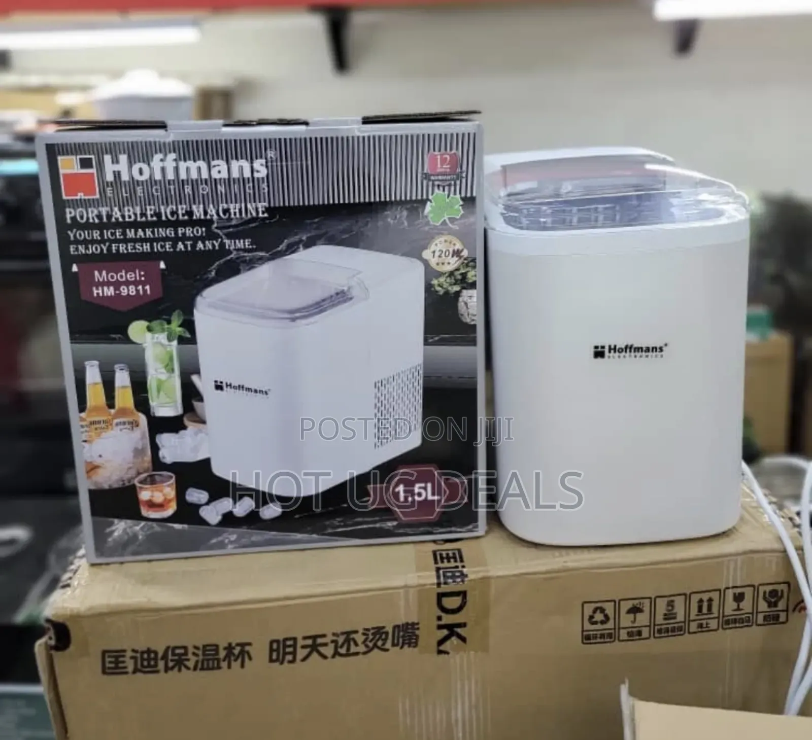 Hoffmans Portable Ice Machine 1.5l