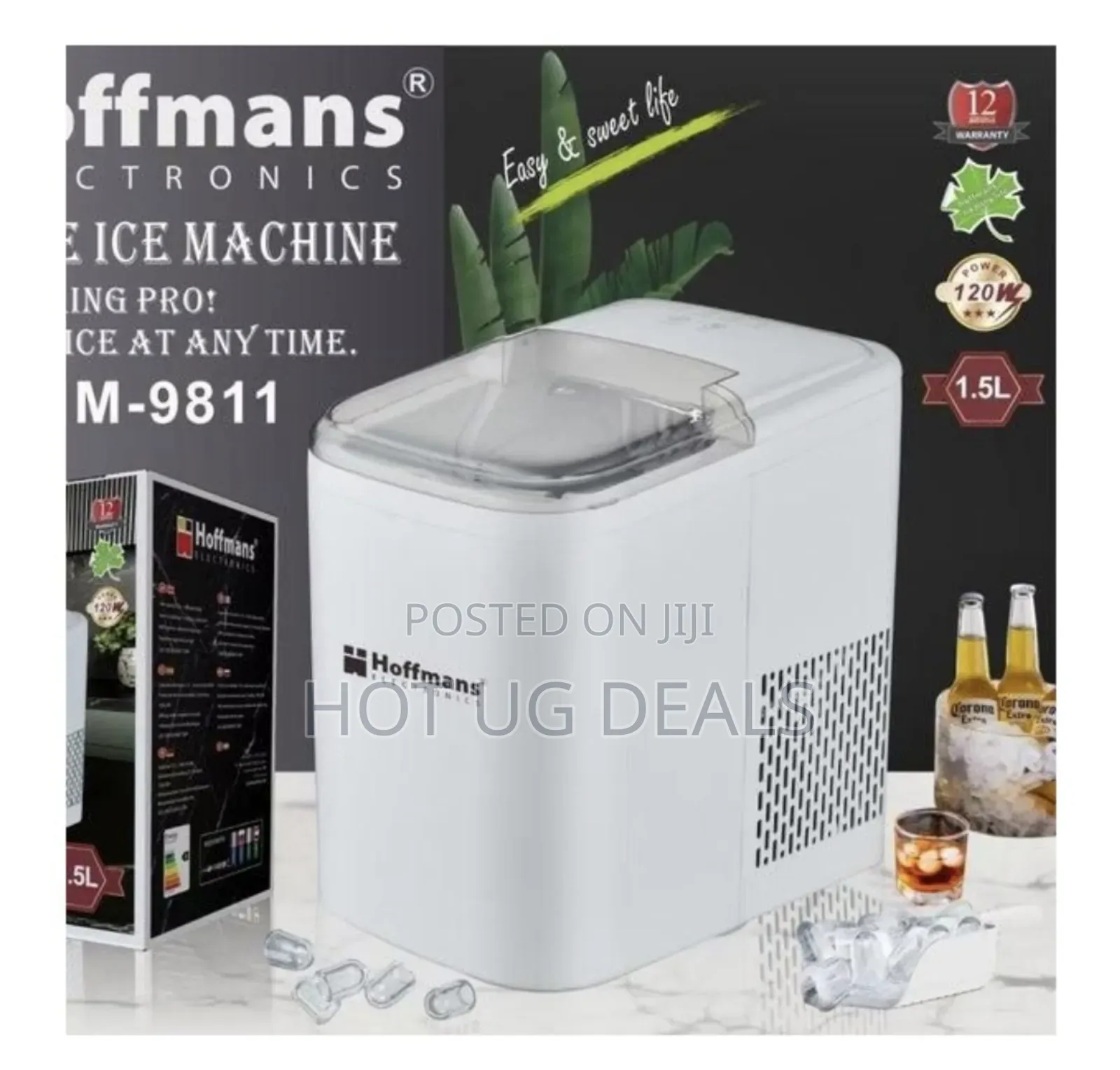 Hoffmans Portable Ice Machine 1.5l