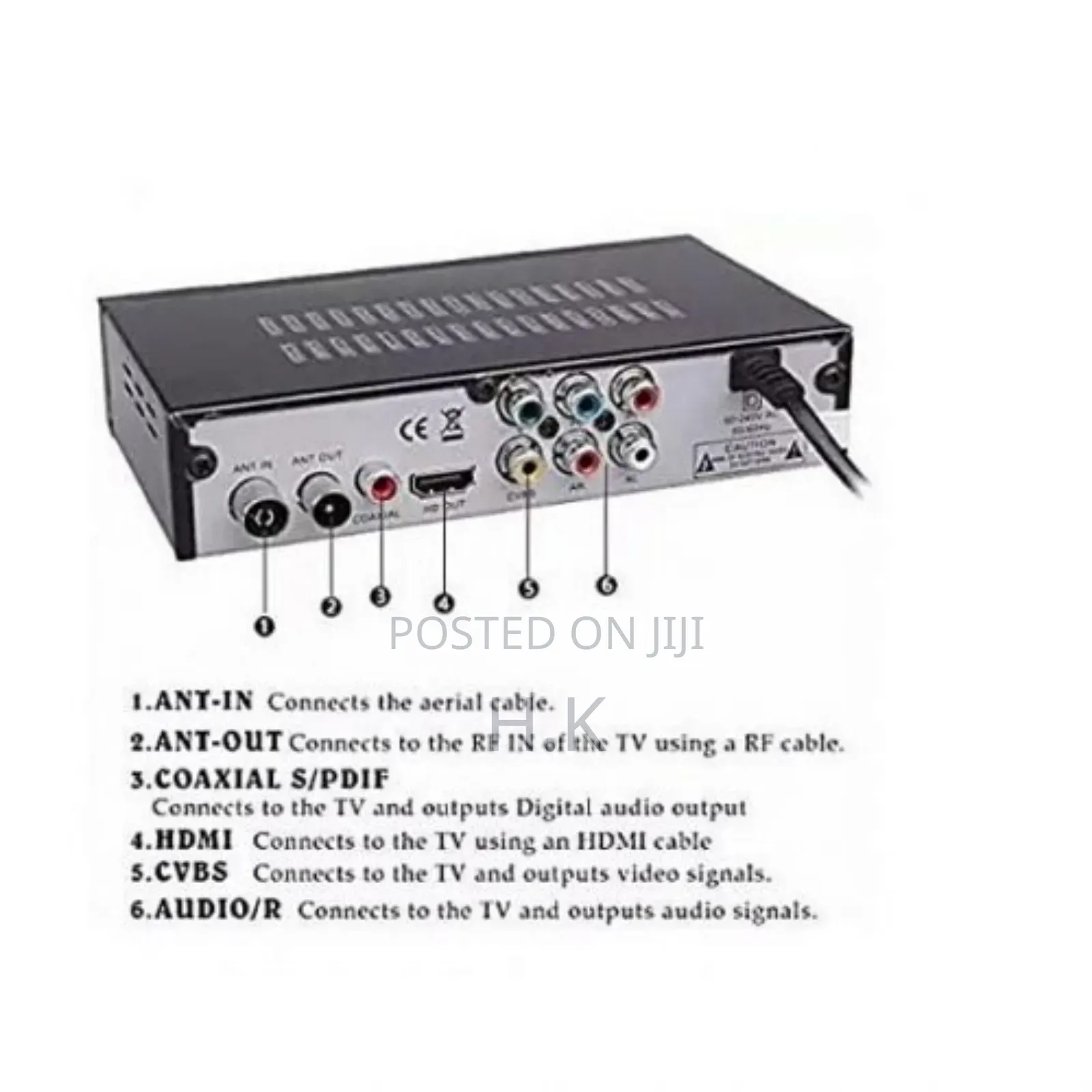 Phelistar Digital Free to Air Decoder (Model Ph-9008).