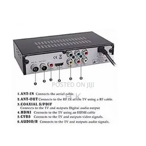 Phelistar Digital Free to Air Decoder (Model Ph-9008).