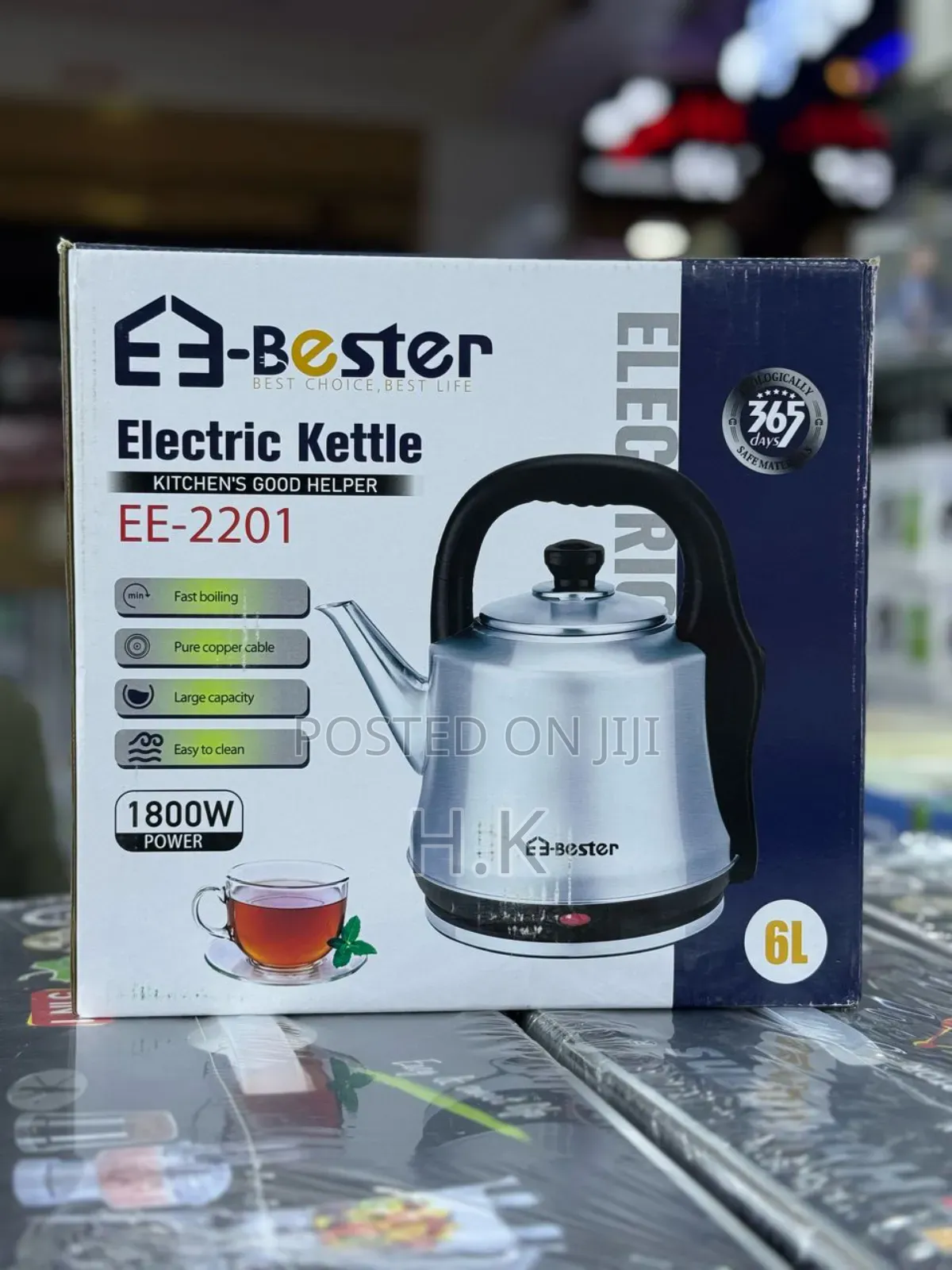 E-Bester Electric Kettle, Model Ee-2201