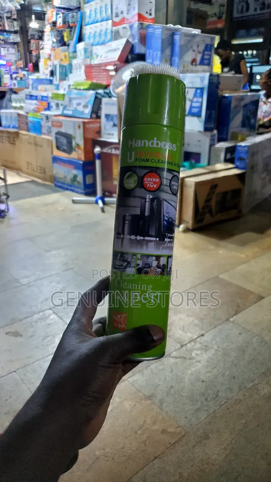 Universal Foam Cleaner for Wood, Equipments and Devices.