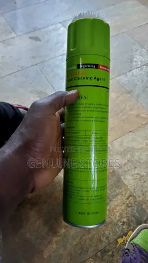 Universal Foam Cleaner for Wood, Equipments and Devices.