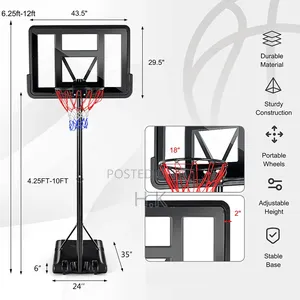 Portable Basketball Hoop System.