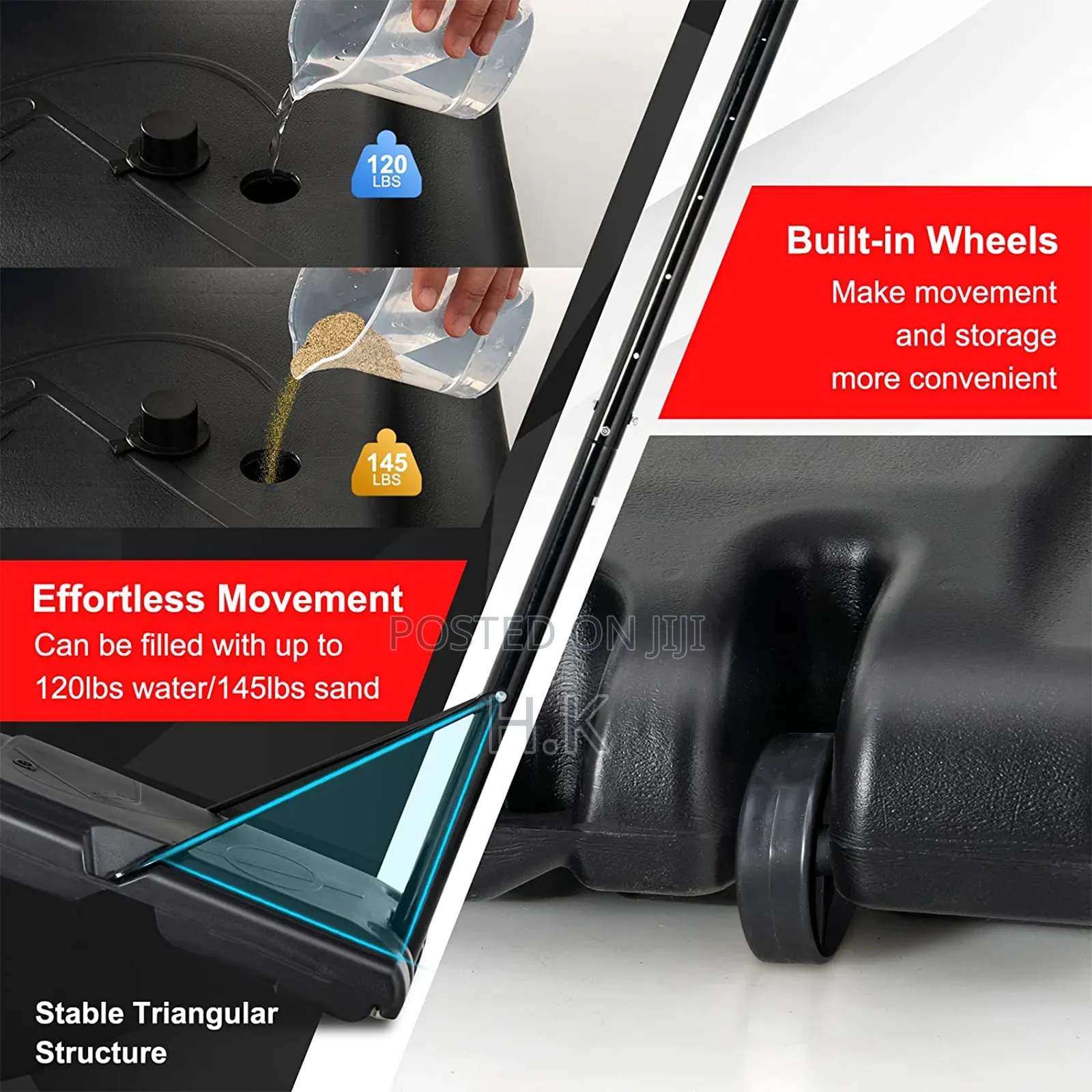 Portable Basketball Hoop System.