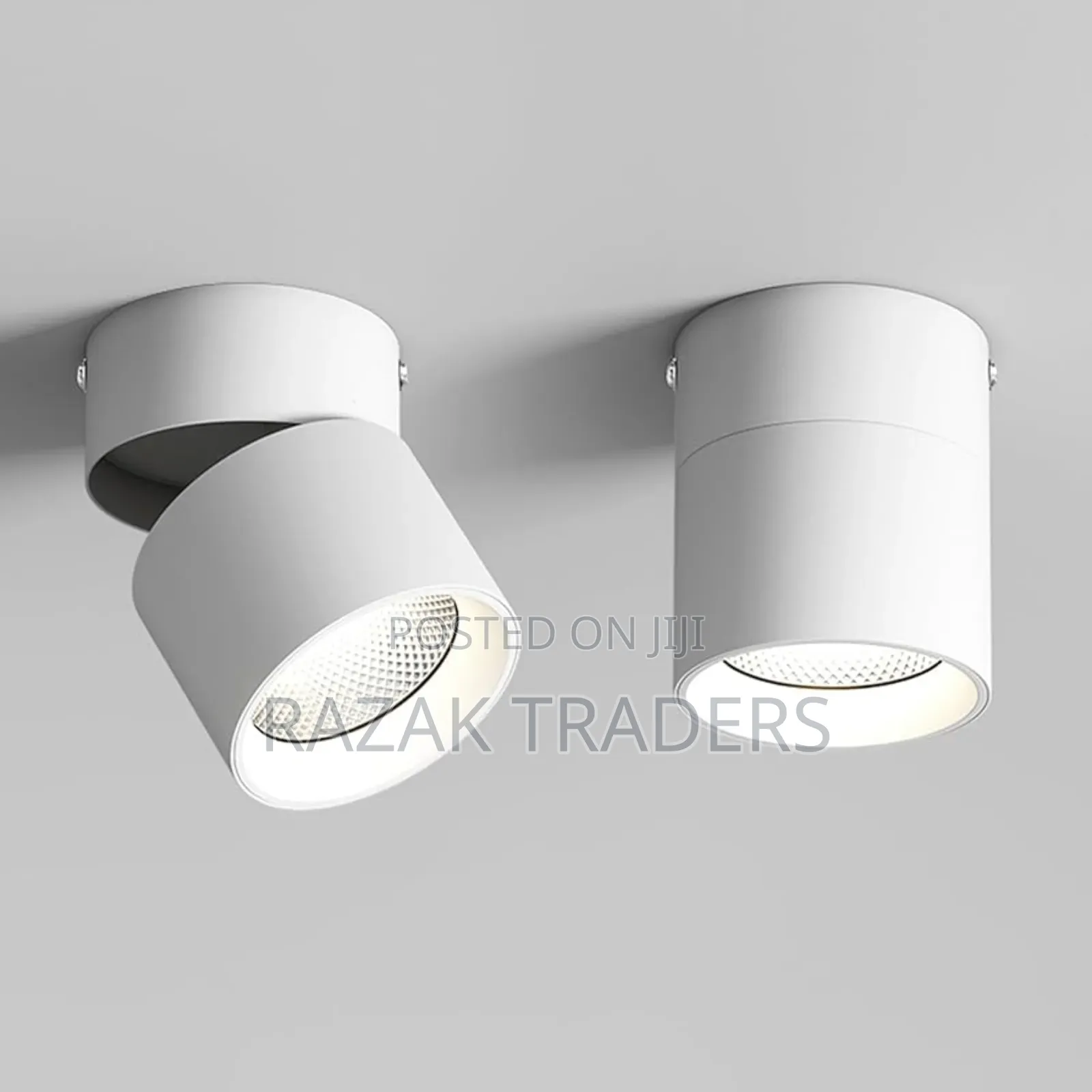 Led Ceiling Spotlight, 15w Cob Downlight With 360° Rotation
