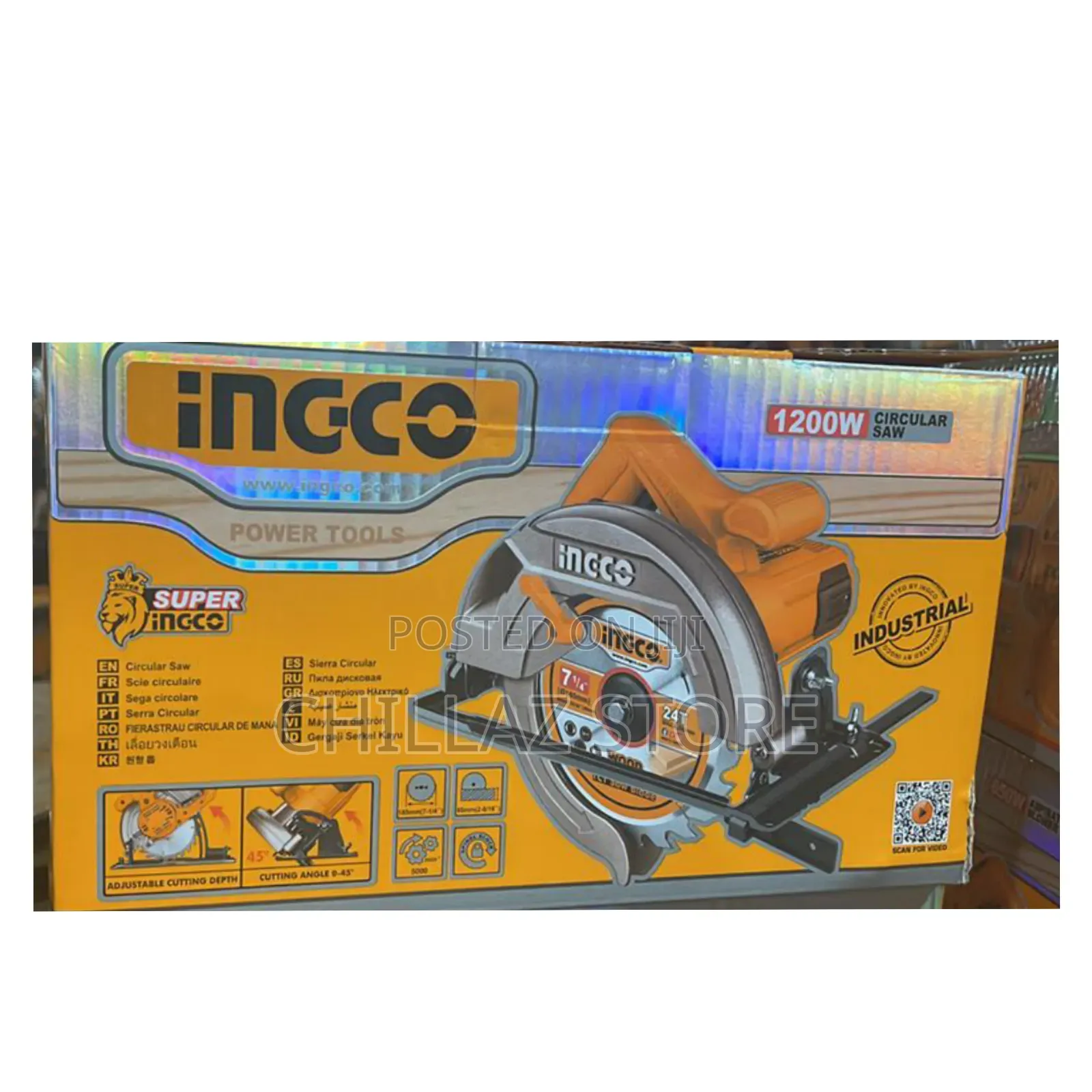 Ingco 1200w Circular Saw.