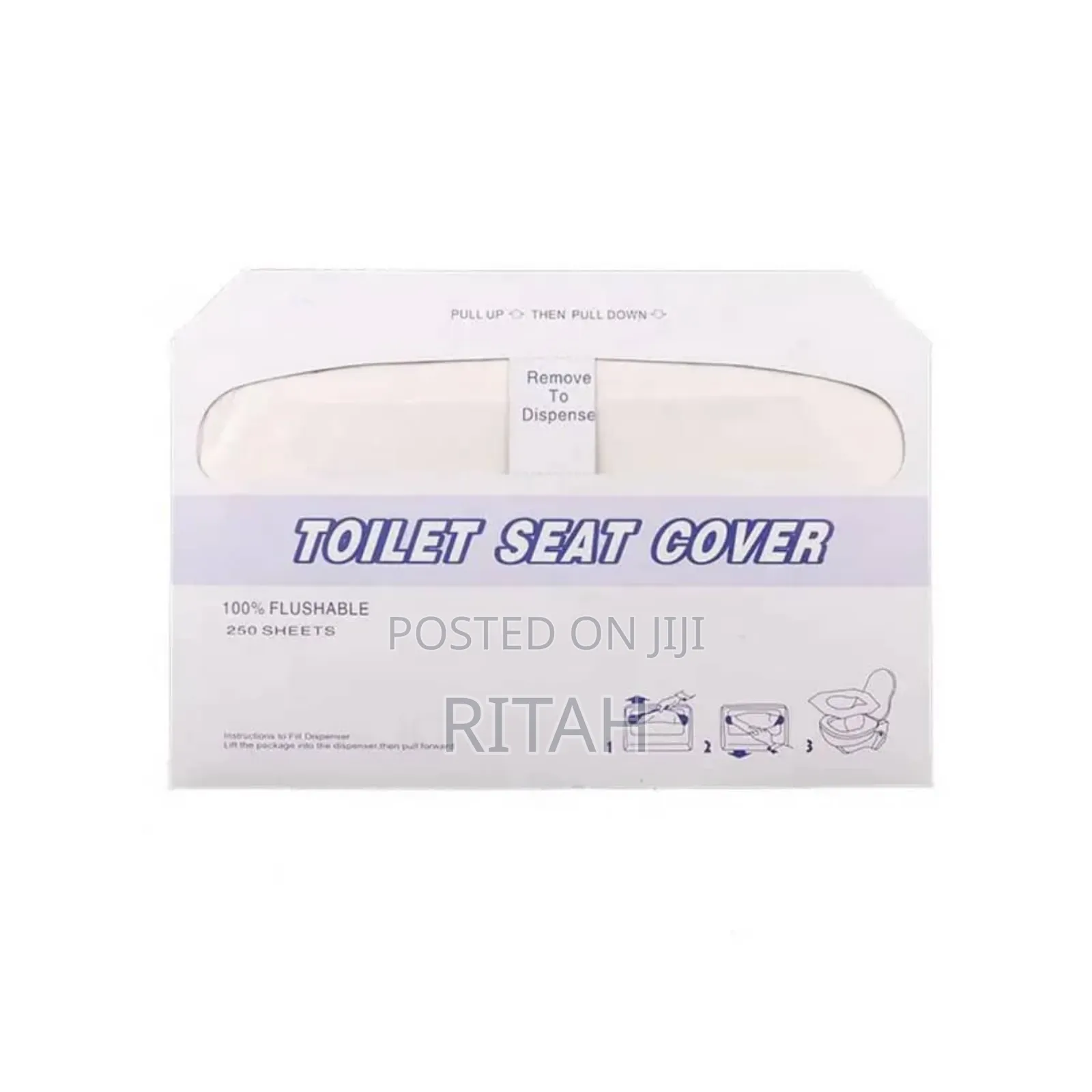 Disposable Toilet Seat Covers (120 Pieces in a Pack)