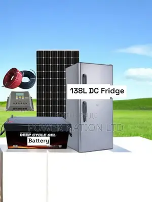 138 Liters Solar Fridge and 300w Solar System Turbo