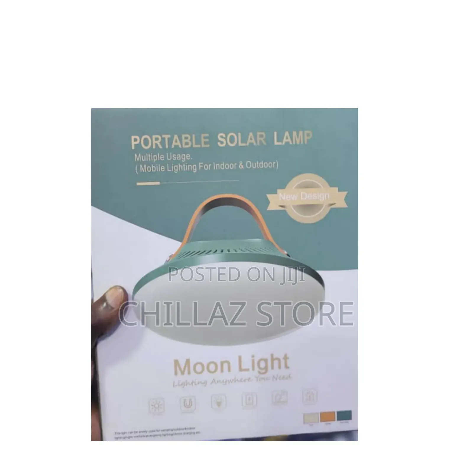 Portable Moon Light Solar Lamp.