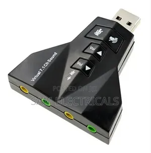 Virtual 7.1 Channel Usb Sound Card