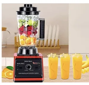 Silvercrest 4l Powerful Commercial Blender  9000w- Red
