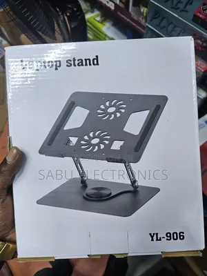 Adjustable Laptop Cooling Stand With Dual Fans -Laptop Stand