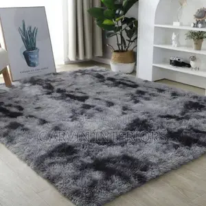 Patched Grey Medium Rugs