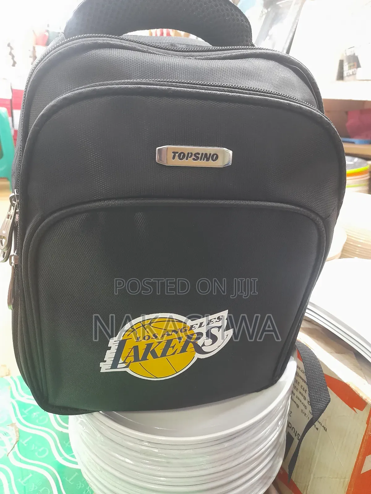 Its Simple School Black Bag