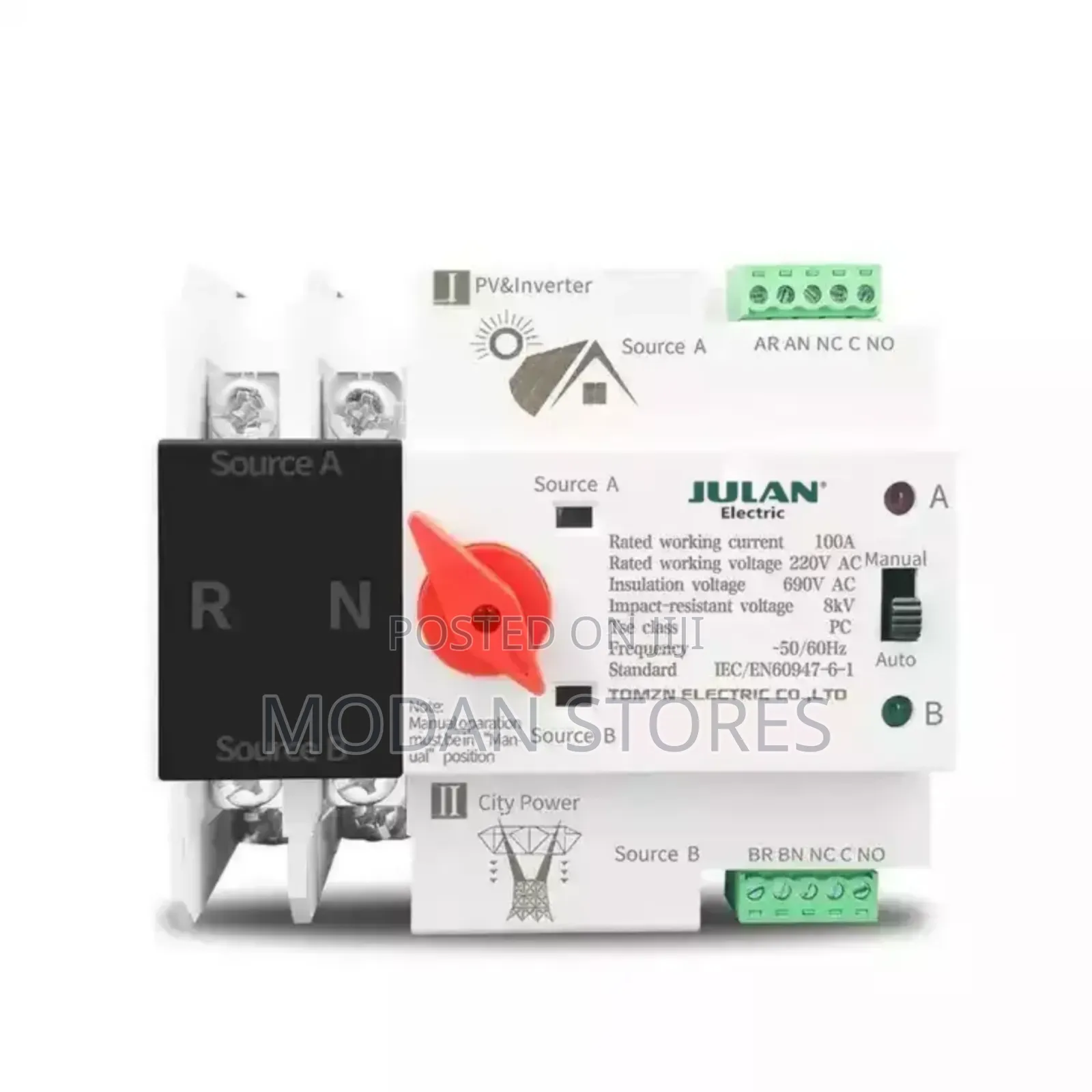 Automatic Change Over Switch