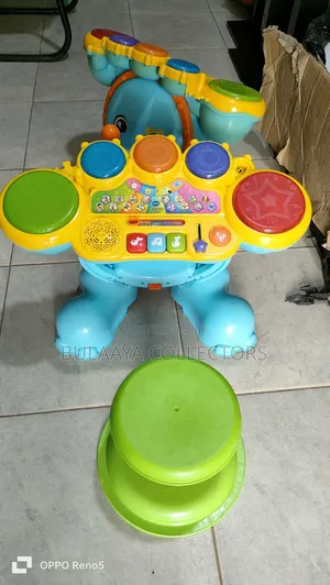 Uk Used Vtech Zoo Jamz Stompin' Fun Drums
