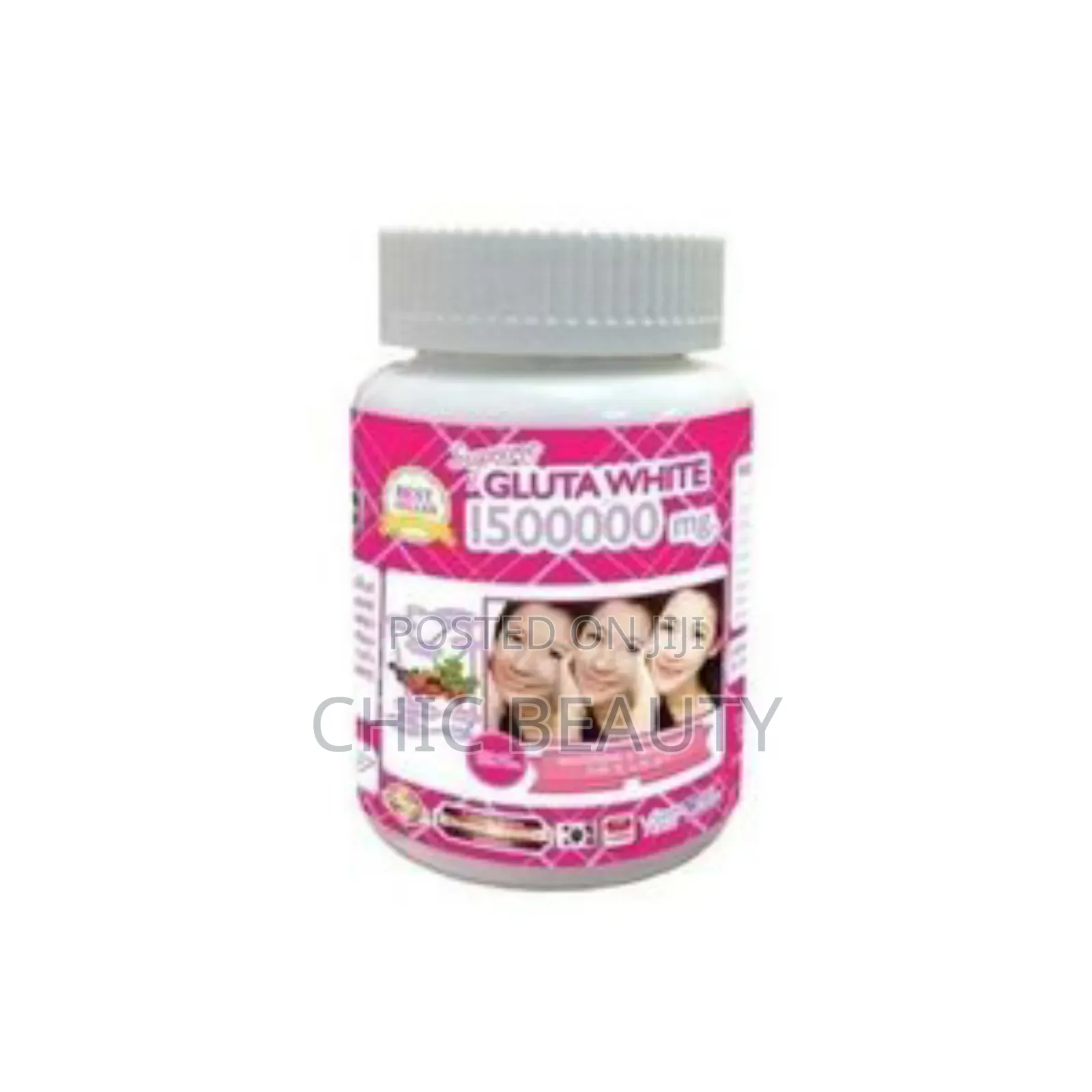 Gluta White Supreme Glutathione White 30 Soft Gels.