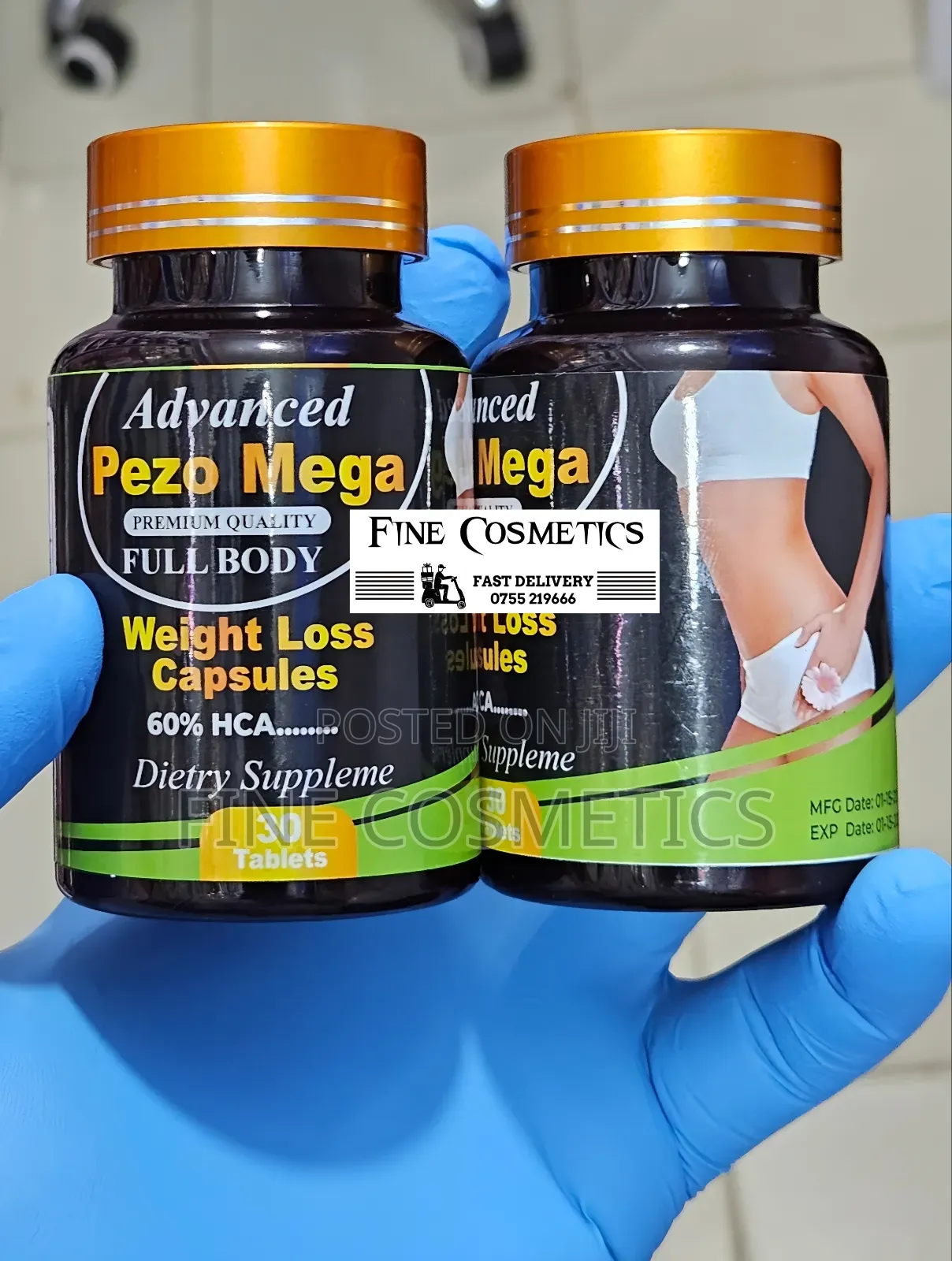 Advanced Pezo Mega Vip Weight Loss Slimming Fat Burner Pills