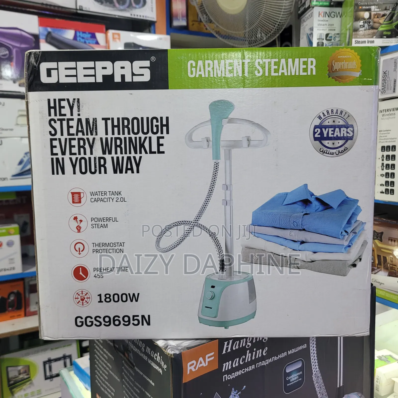 Geepas Garment Steamer