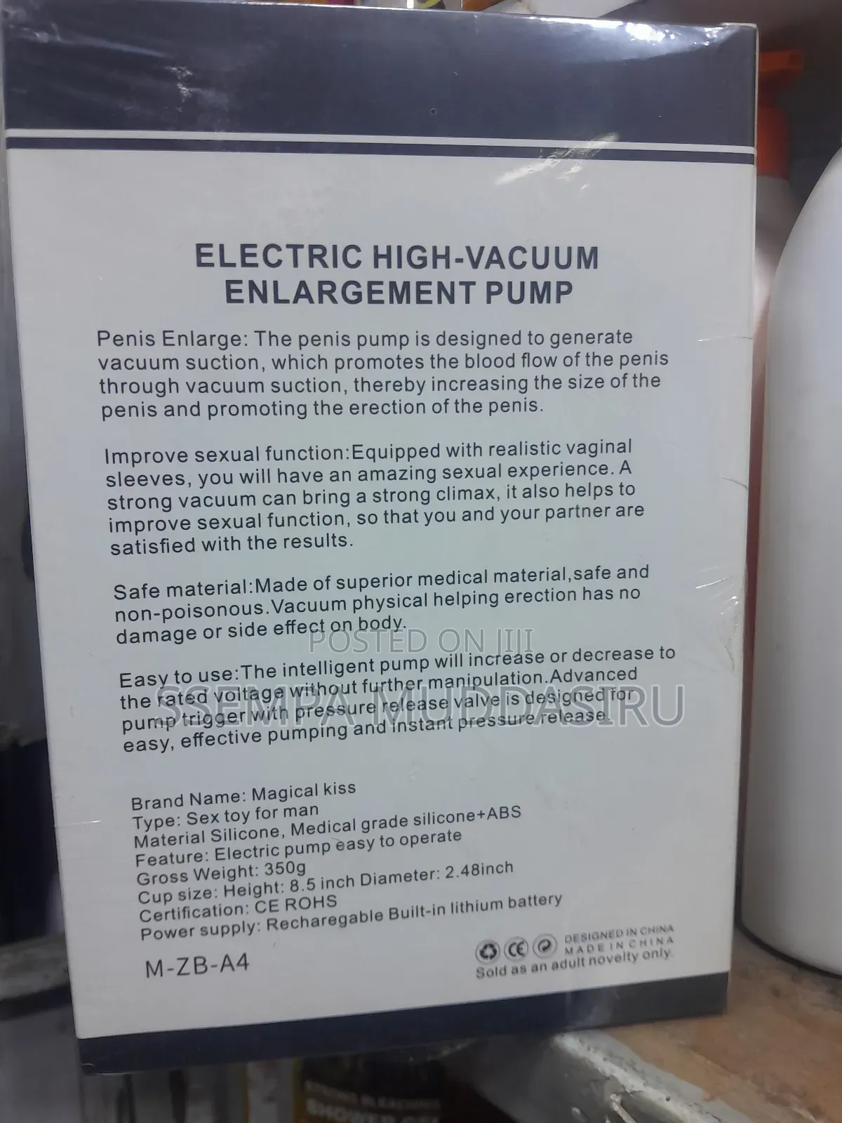 Male Automatic Penis Pump