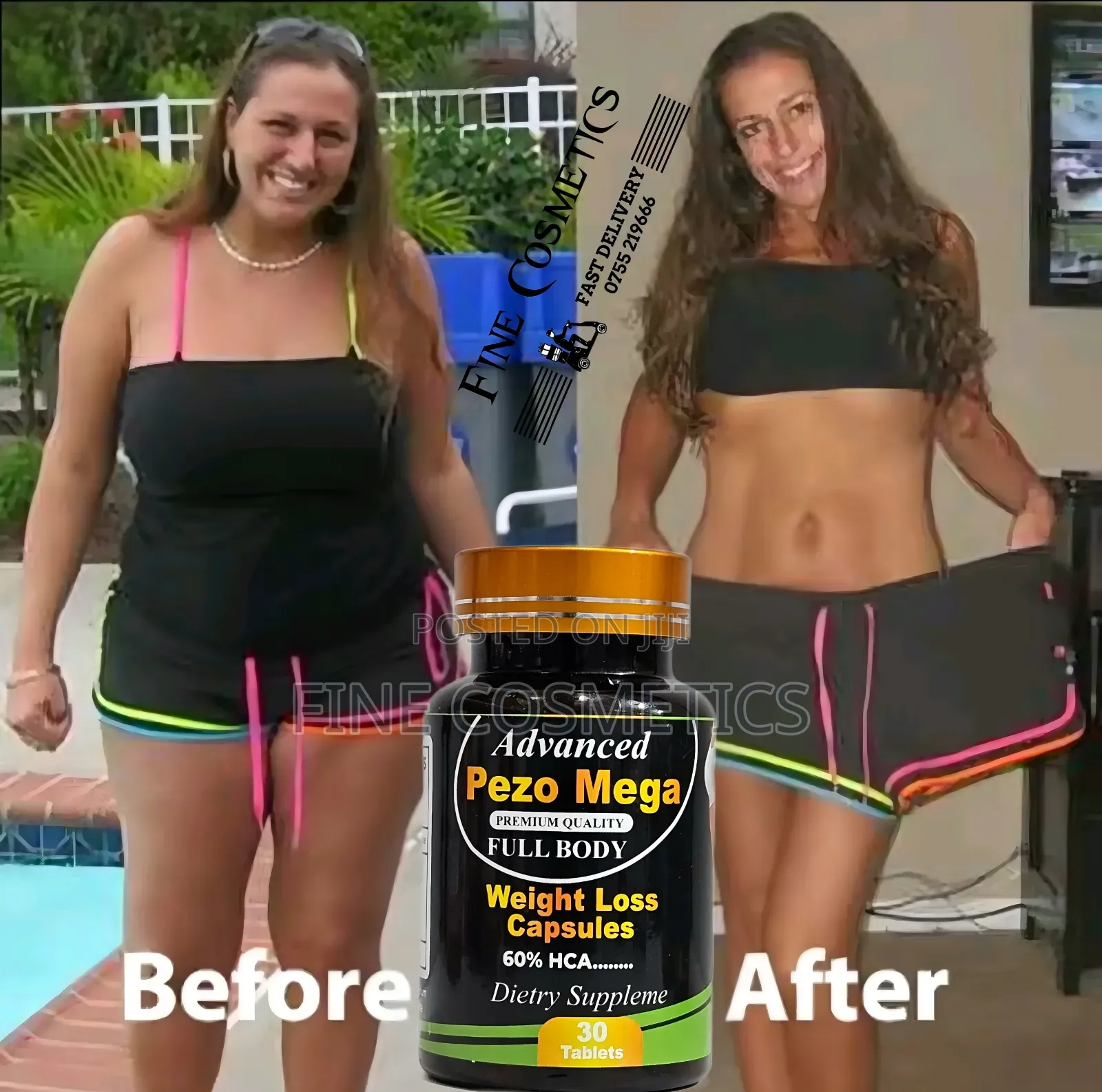 Pezo Mega Advanced Weight Loss Slimming Fat Burner Capsules